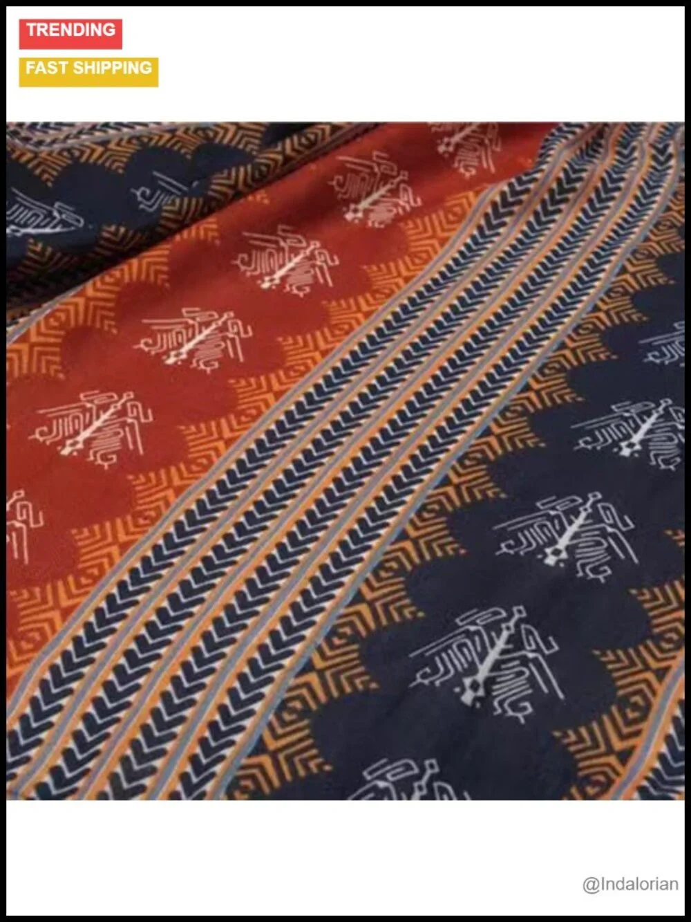 Lightweight Floral Printed Fringed Shawl Wrap Scarf